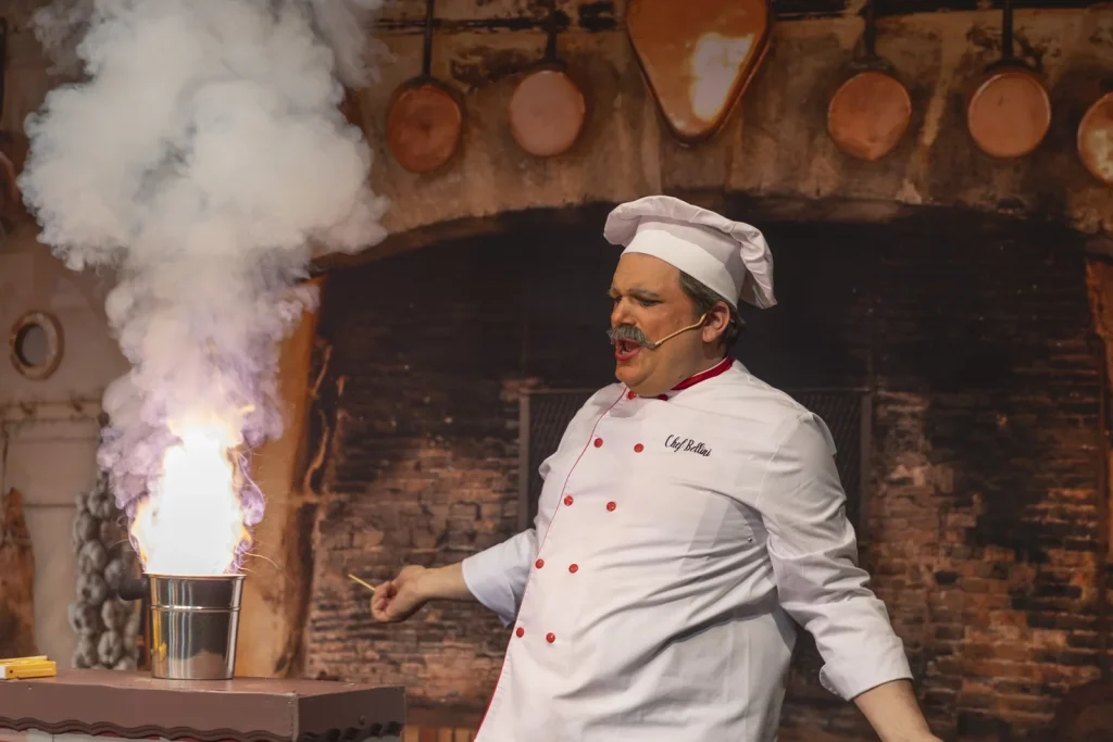 Grégory Bellini — fumée en cuisine