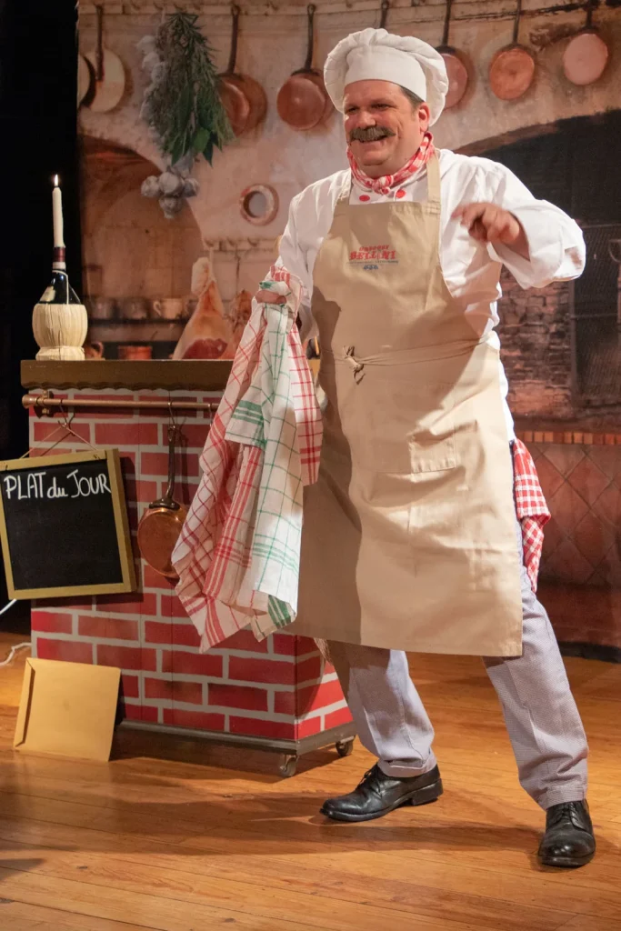 Grégory Bellini — le chef en pied