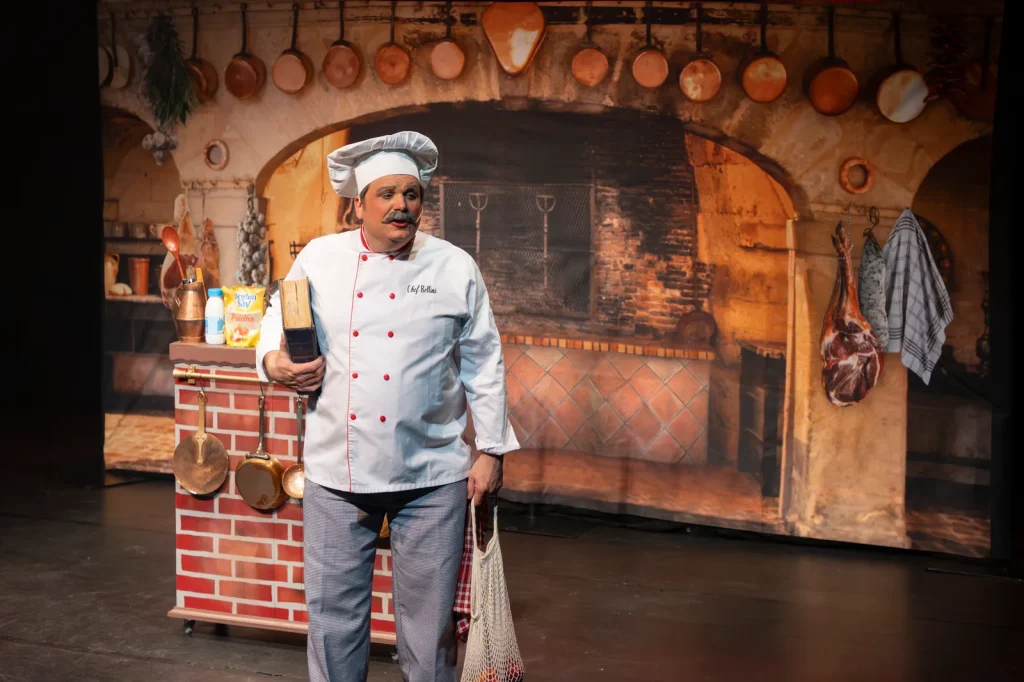 Grégory Bellini — le chef et son décor